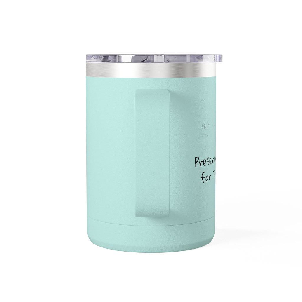 15oz Coffee Tumbler Mug – Insulated Travel Mug Preserving Today for Tomorrow