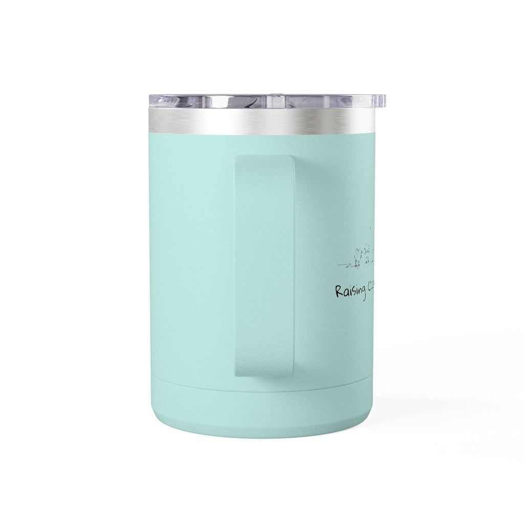 15oz Insulated Coffee Tumbler Mug – Double Wall Travel Cup - Preserving Today for Tomorrow