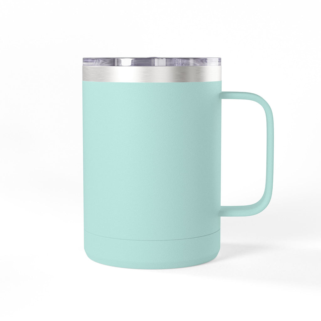 15oz Insulated Coffee Tumbler Mug – Double Wall Travel Cup - Preserving Today for Tomorrow