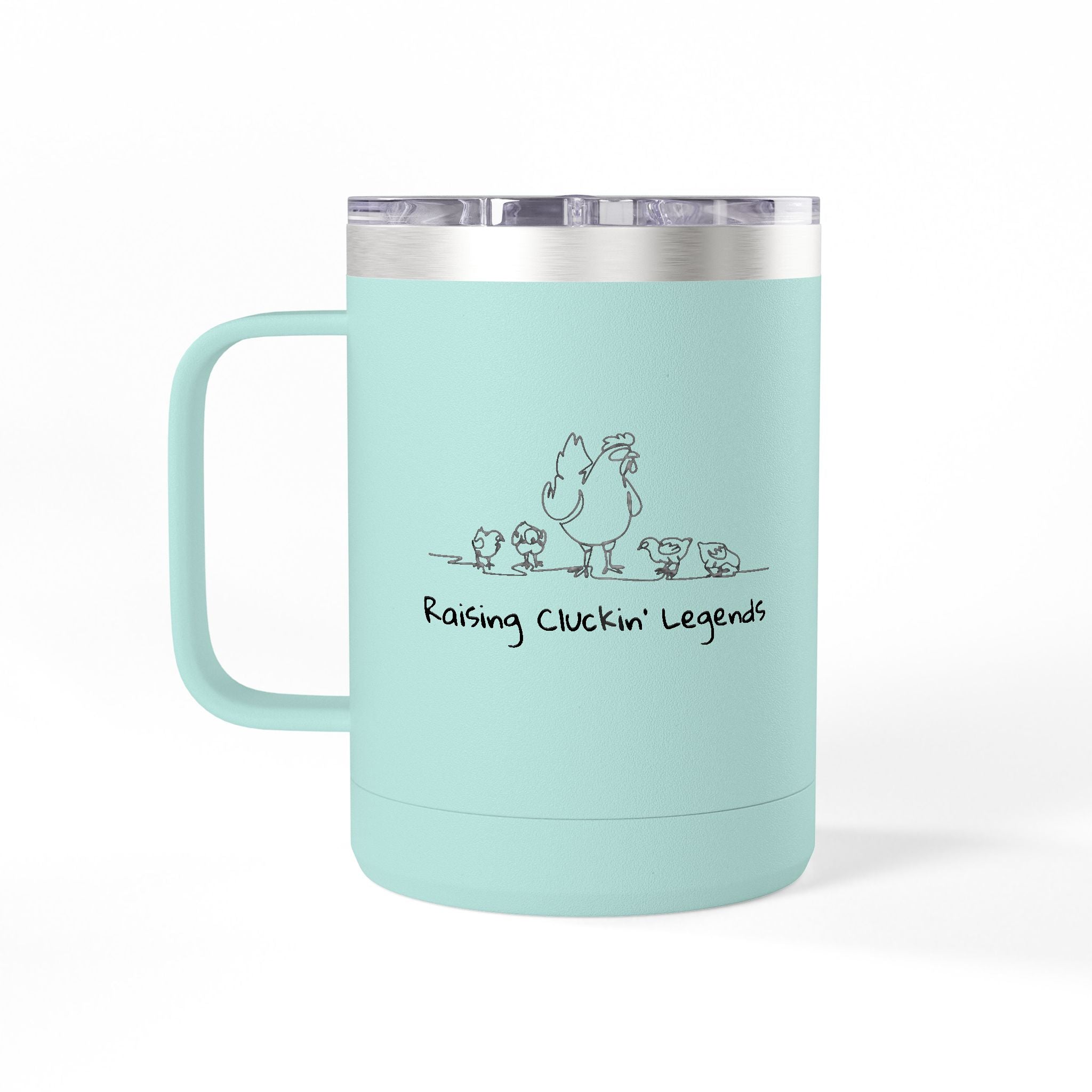 15oz Insulated Coffee Tumbler Mug – Double Wall Travel Cup - Preserving Today for Tomorrow