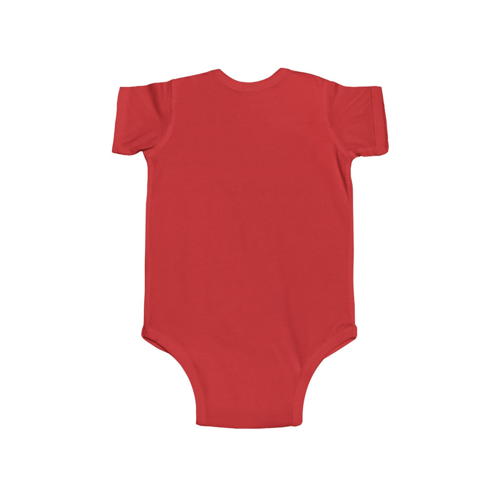 'Free Range Kid' Infant Bodysuit — Minimalist Baby Onesie with Hand-Drawn trees