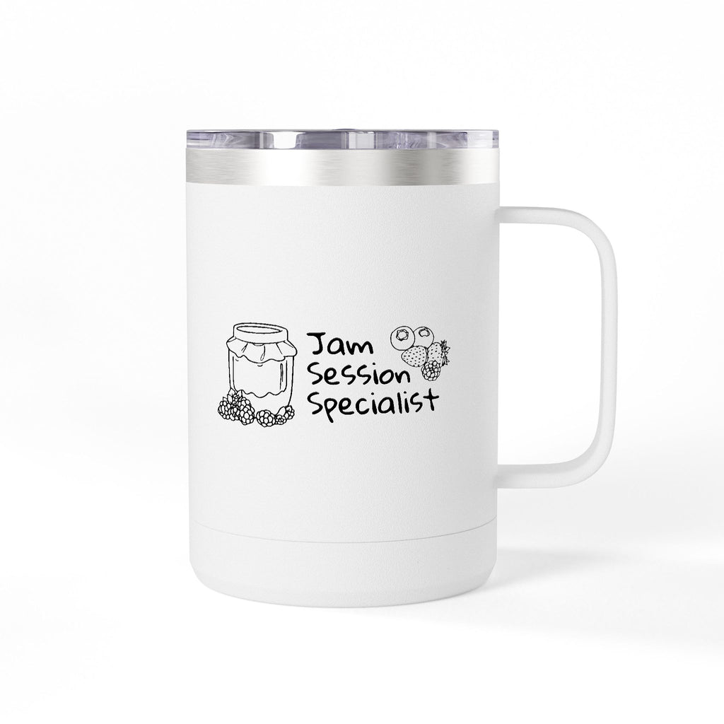 15oz Insulated Coffee Tumbler Mug — Travel Stainless Steel Thermal Cup